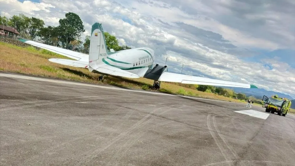 Accidente de avión en Popayán 