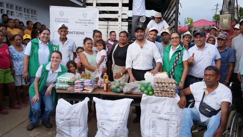 ADR entrega 75.310 canastas alimentarias en Colombia