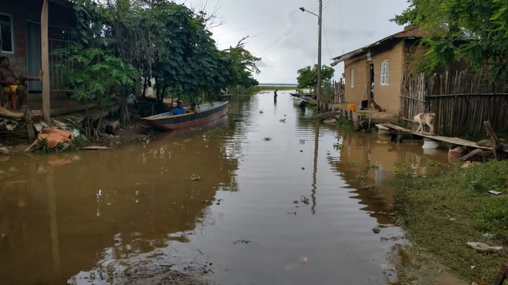 Municipios afectados por las lluvias en Bolívar 