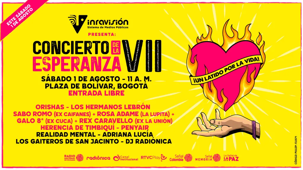 Alístate para el Concierto de la Esperanza VII: Estas son todas las recomendaciones para que disfrutes este evento