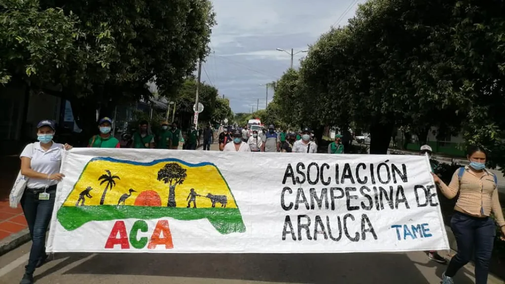Marchas Asociación Campesina de Arauca 