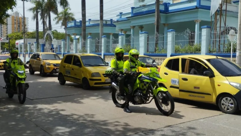 Pico y placa en Barranquilla solo rige para taxis del 5 al 9 de agosto