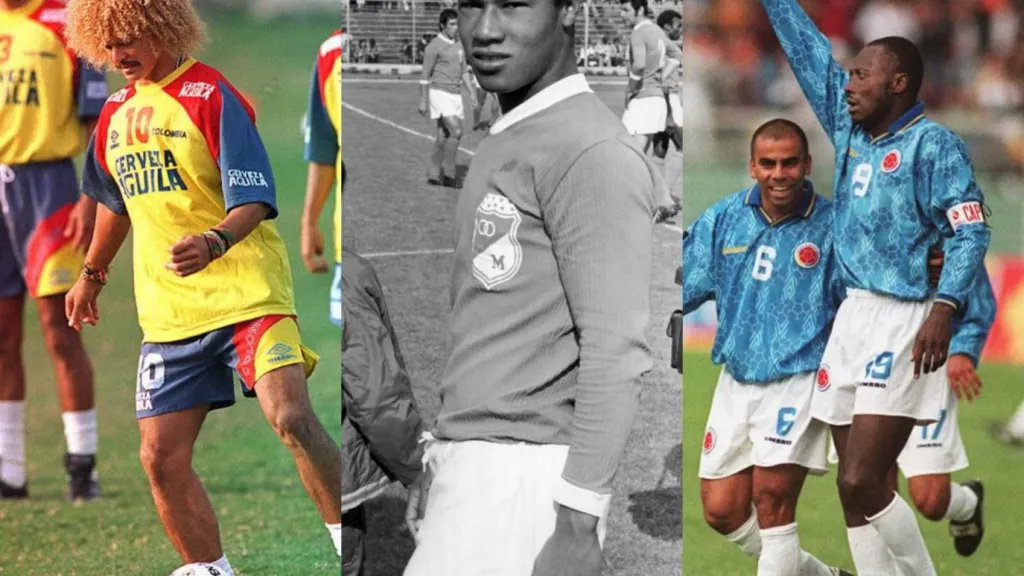 Jugadores más destacados en la historia del fútbol colombiano