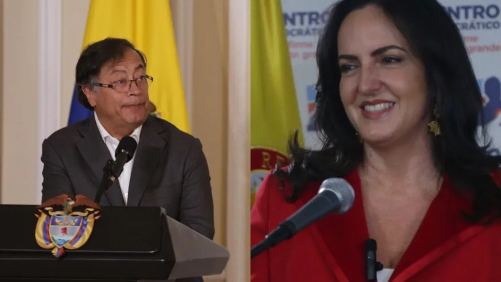 Gustavo Petro y María Fernanda Cabal se reunieron en Palacio