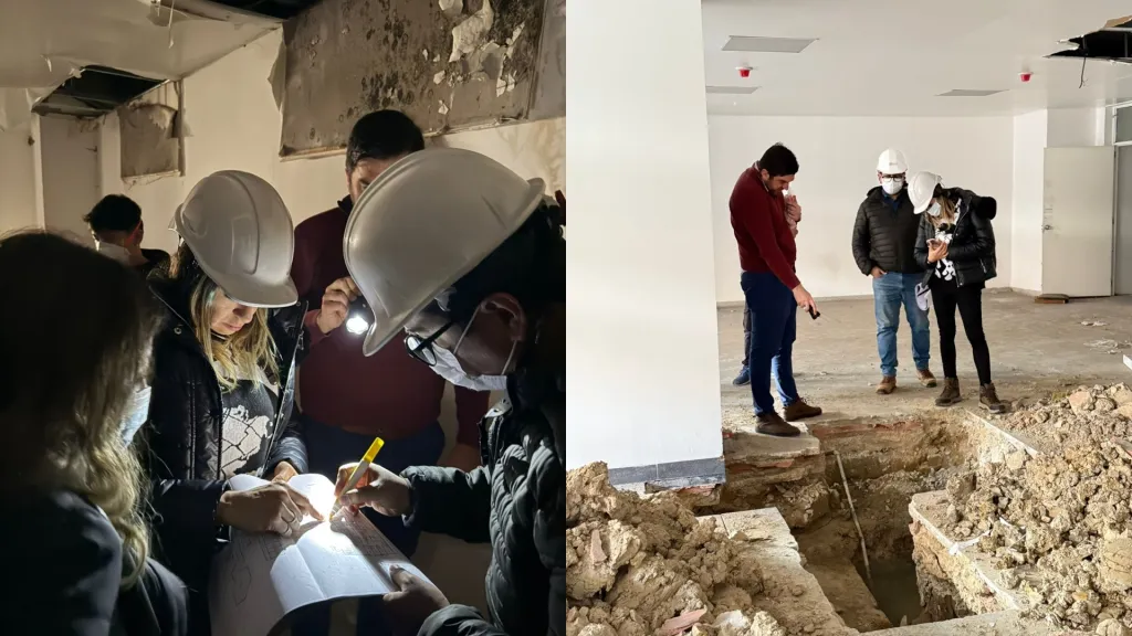 Hospital San Juan de Dios: proceso de recuperación torre central 