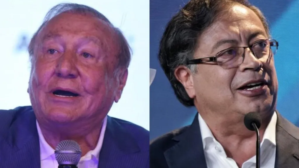 Rodolfo Hernández y Gustavo Petro, candidatos presidenciales