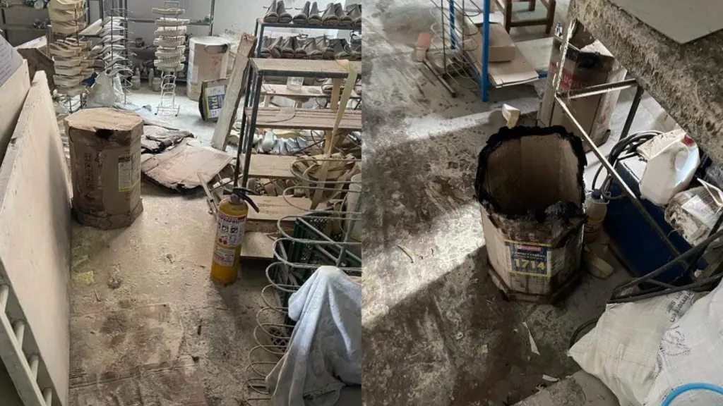 Incendio en fábrica de Bucaramanga dejó seis personas heridas 