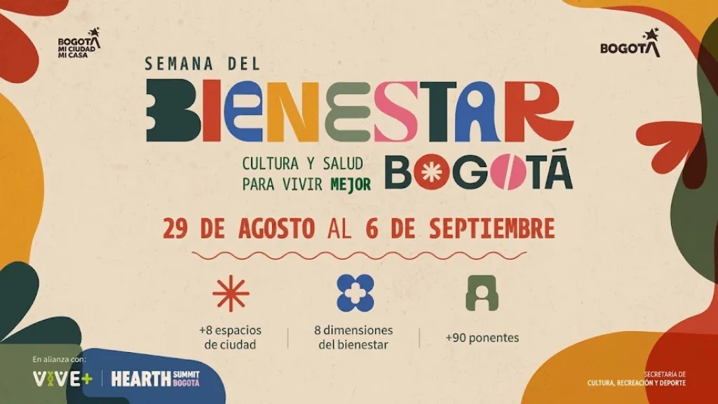 Bogotá se transforma en el epicentro de la salud y el arte con la Semana del Bienestar 2026