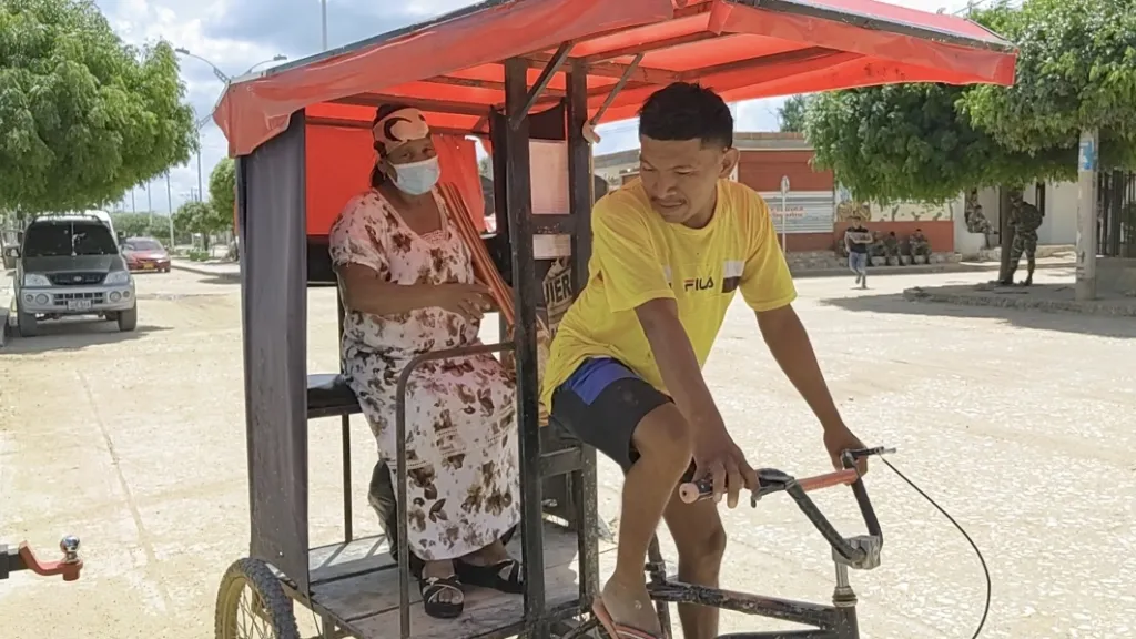 Ciclotaxi en Uribia: qué es, historia y medio de transporte
