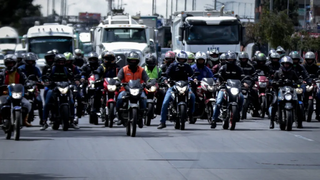 ¿Cuántas motos se han matriculado en Colombia en 2022?
