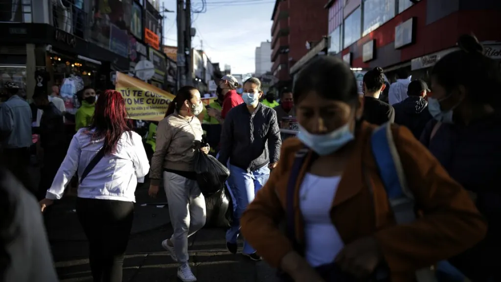 Aumento de casos Covid-19 en Colombia 