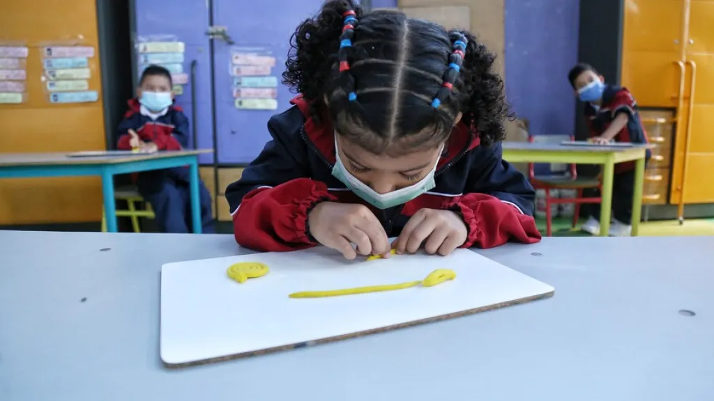 Uso de tapabocas en Colegios