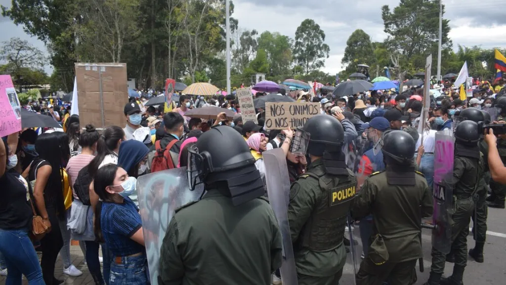 Abuso policial en Colombia: 299 víctimas en 2022