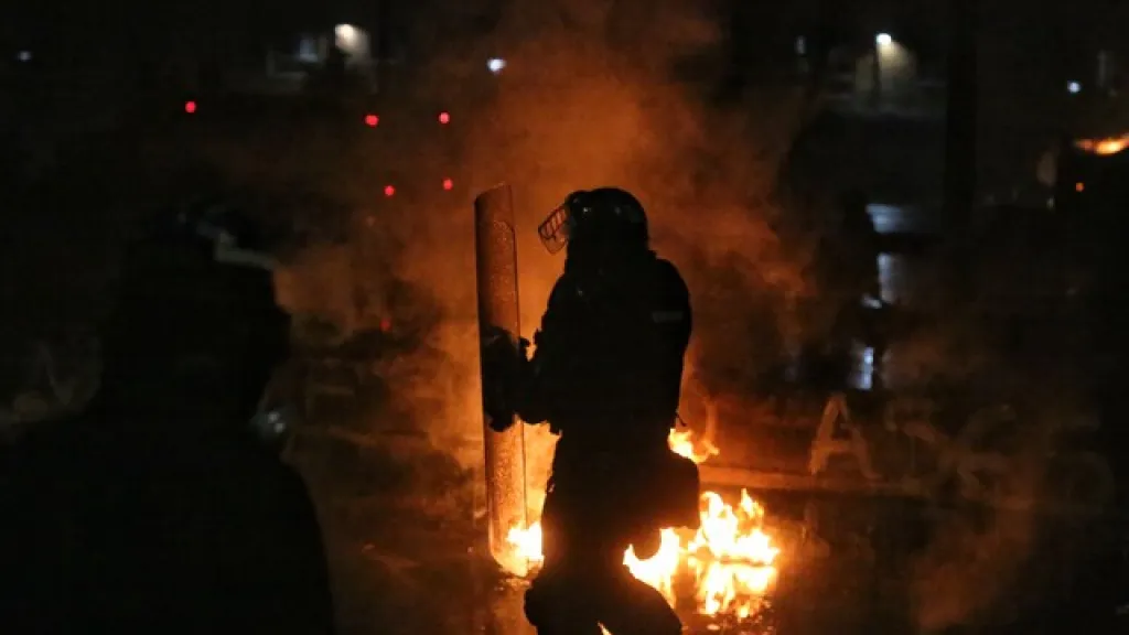 Manifestantes atacaron CAI de Suba en la noche del sábado 