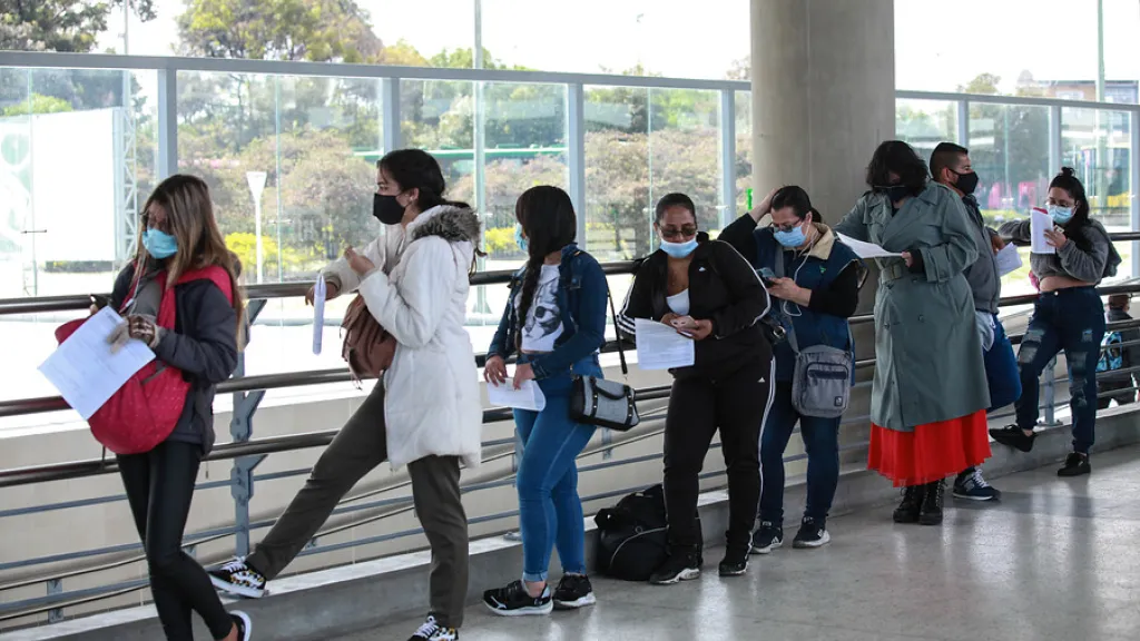 Colombia registró la cifra más alta de contagios de los últimos meses