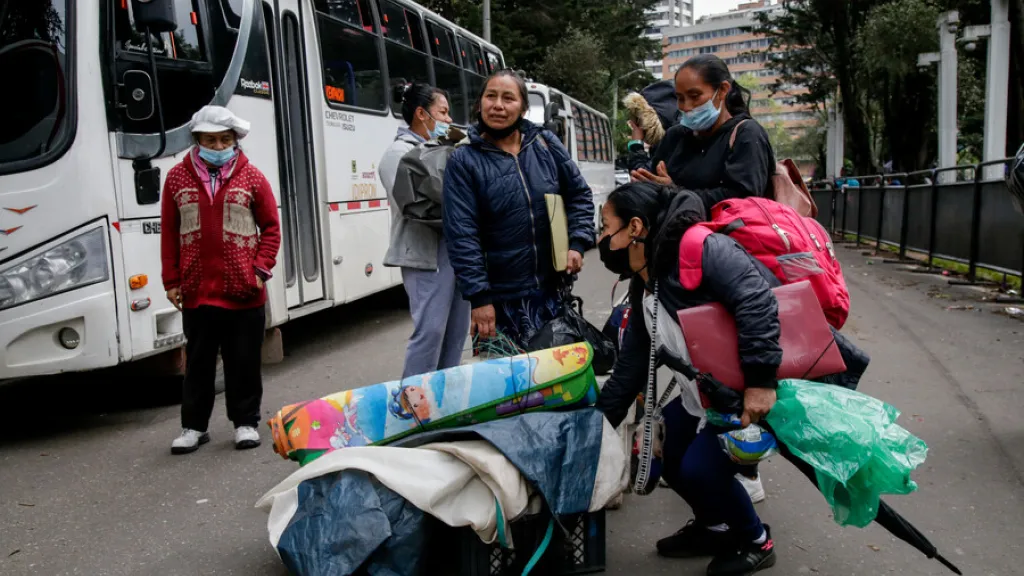 Indígenas Embera en Bogotá