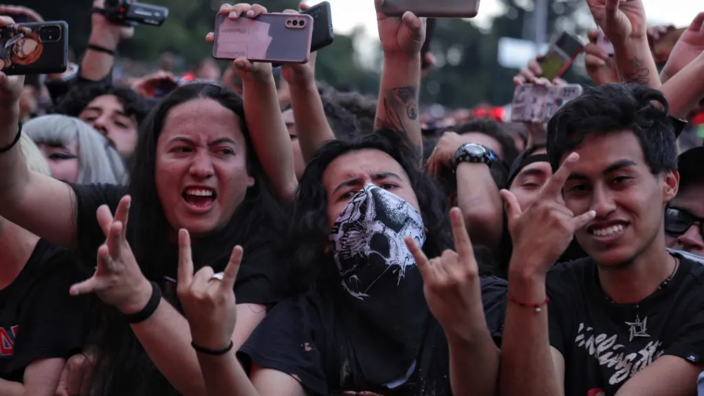 Festival Rock al parque Bogotá.