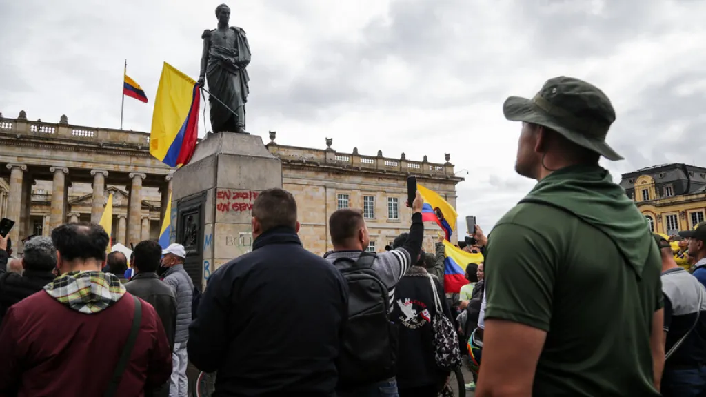 Protesta veteranos en la Plaza de Bolívar: razones