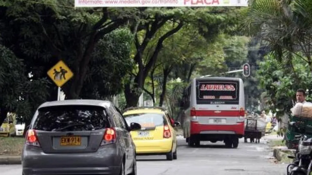 Pico y placa en Medellín del 25 al 29 de septiembre