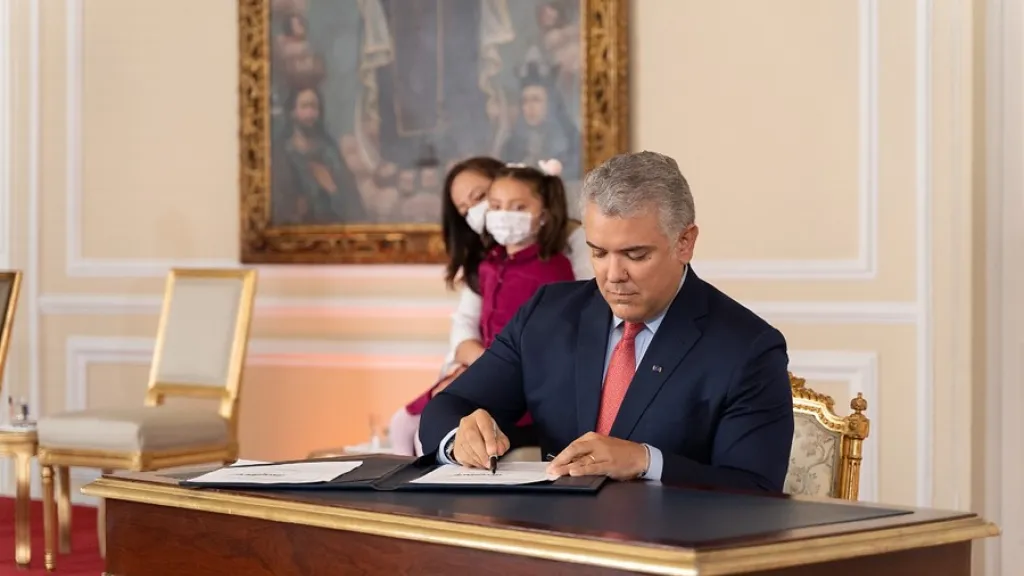 Iván Duque, presidente de Colombia