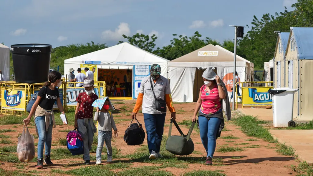 Migrantes venezolanos en Colombia