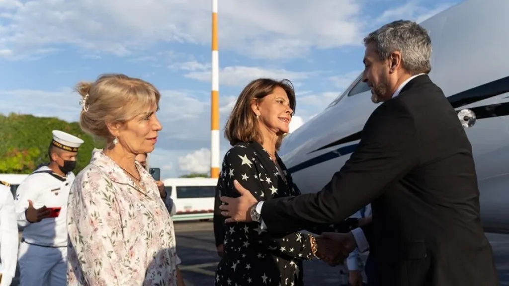Visitas de presidentes a Colombia: Mario Abdo Benítez de Paraguay 