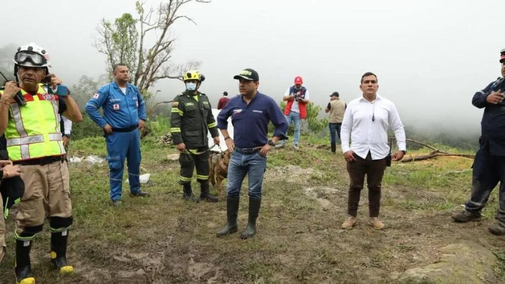 Avalancha en Viotá. Cundinamarca: dos personas siguen desparecidas