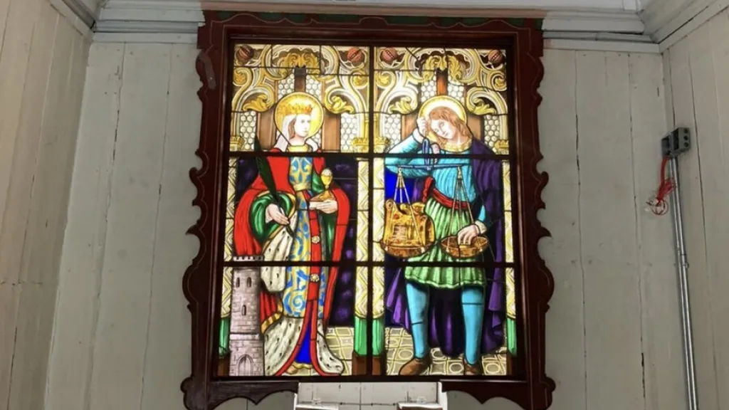 Vitrales de la Casa de la Moneda en Bogotá