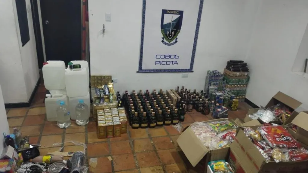 Cárcel La Picota: elementos encontrados irregularmente 