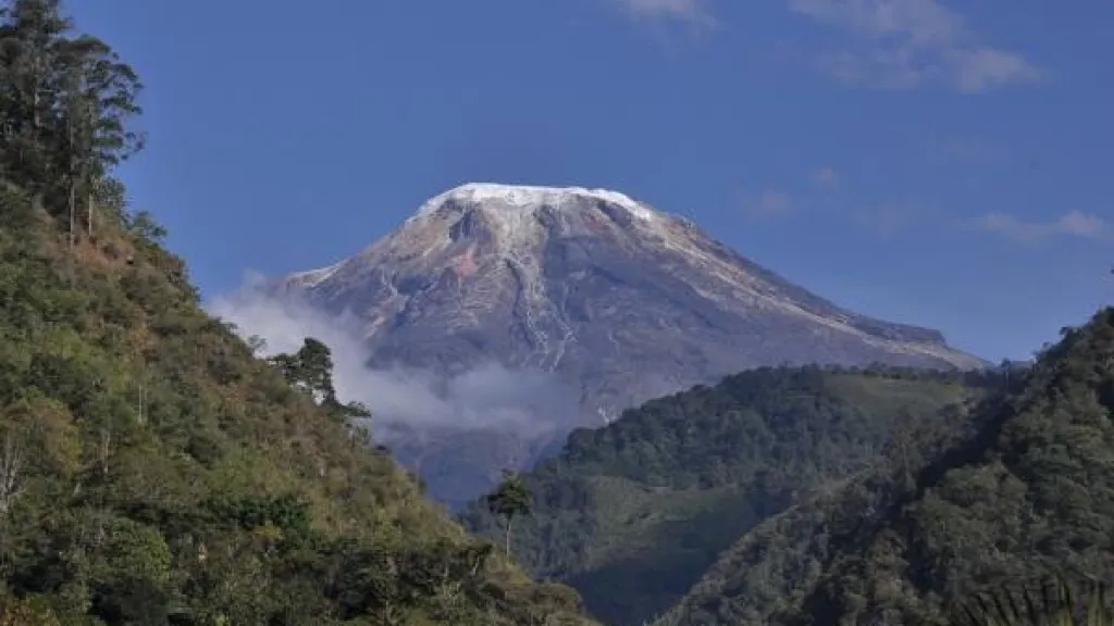 Alerta en Ibagué por posible deslizamiento cerca del Nevado del Tolima 