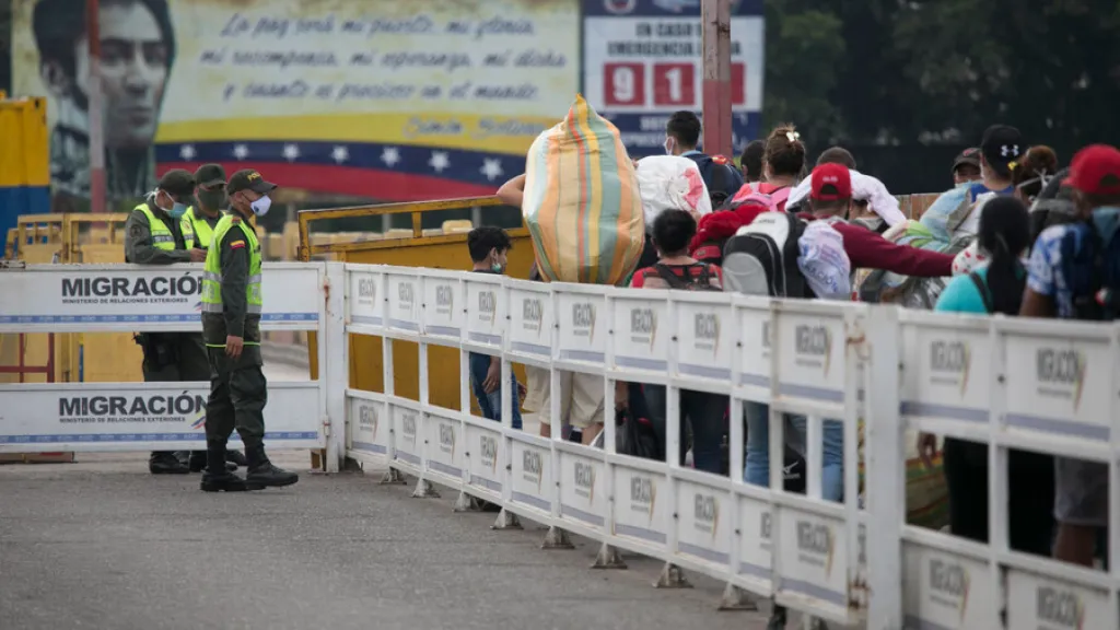 Migrantes venezolanos en Colombia
