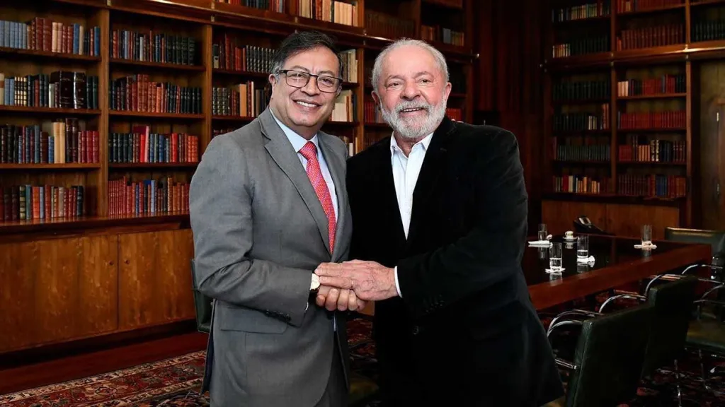 Reunión presidente Petro y Lula da Silva. Inauguración FILBO 2024