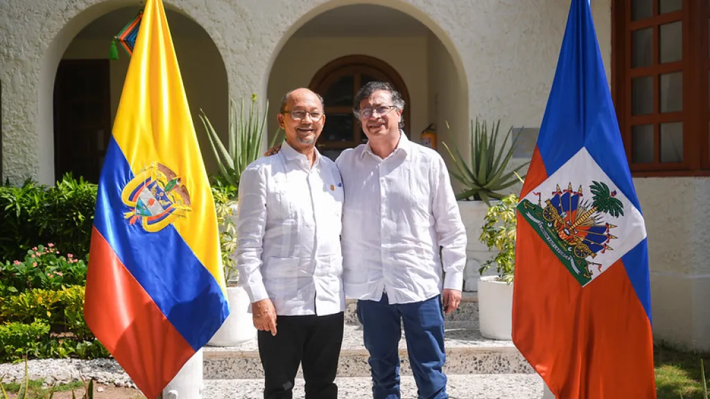 Colombia y Haití fortalecen cooperación en paz y seguridad alimentaria