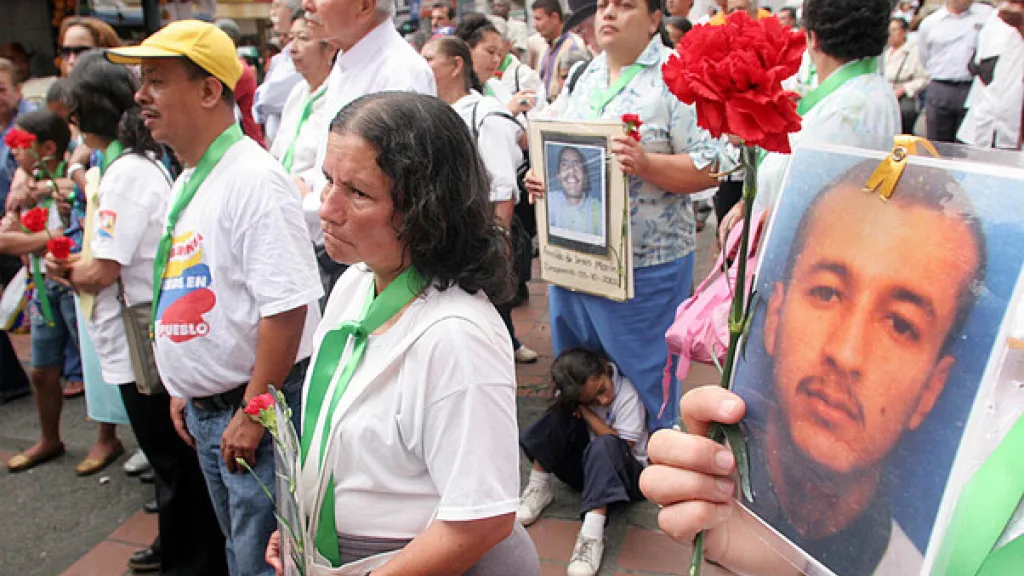 Familias de víctimas de desaparición forzada
