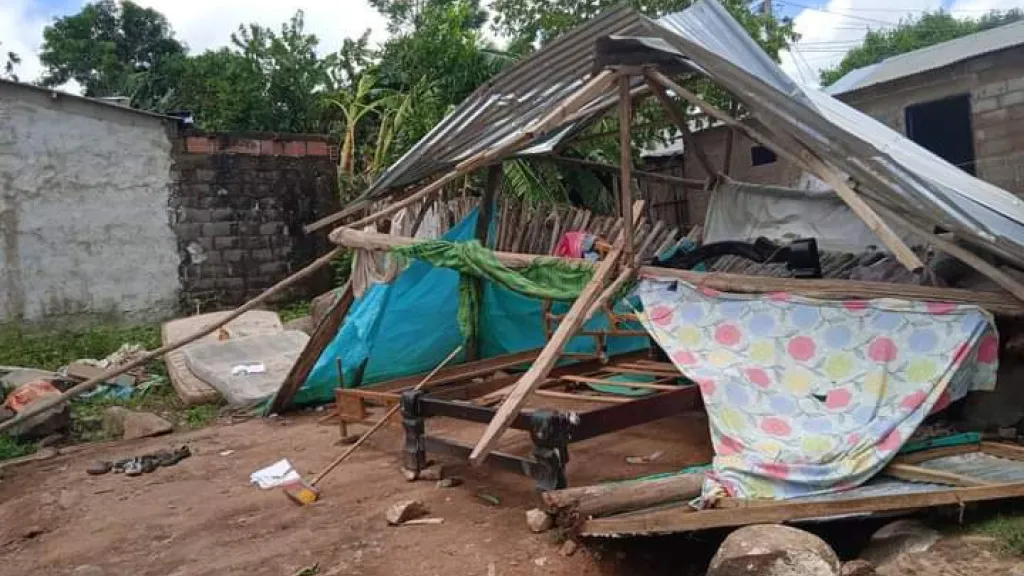 Afectaciones por lluvia en San Martín de Loba, Bolívar