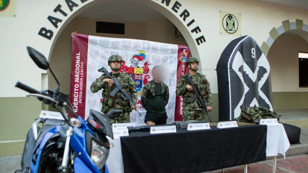 Presunto integrante del frente "Ismael Ruiz" fue capturado