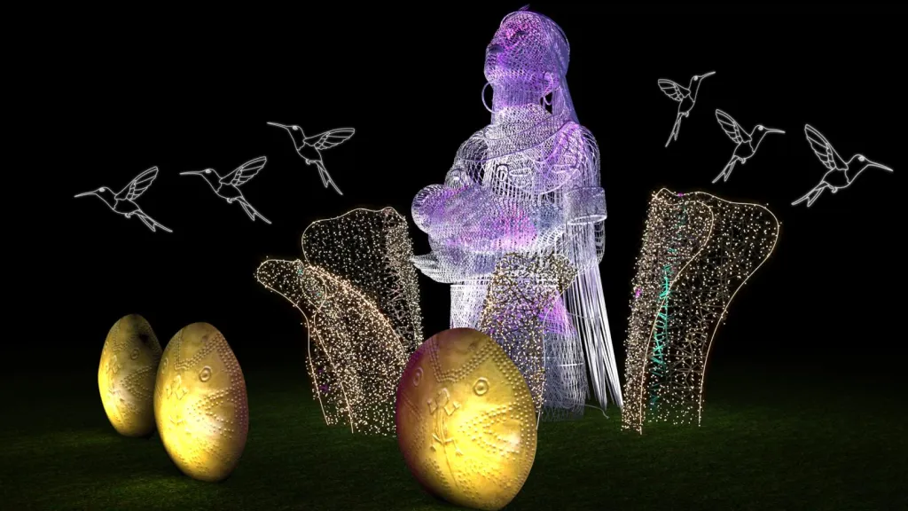Jardín Botánico: Fecha, horarios y fotos iluminaciones Navidad