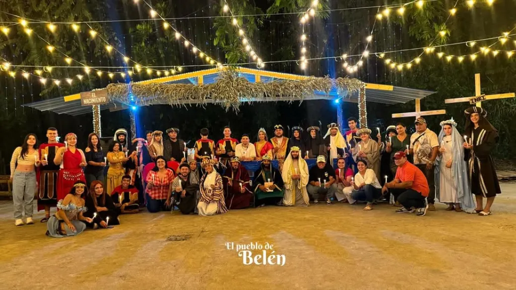 Primer pesebre en vivo más grande de Colombia