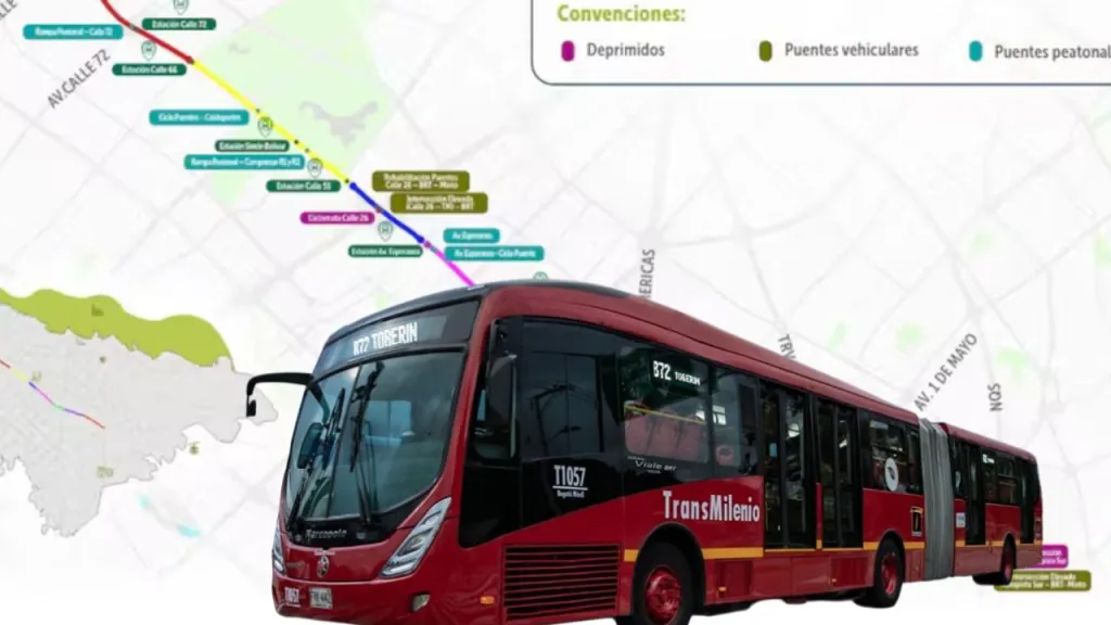 Conozca las 21 estaciones de TransMilenio que tendrá la troncal de la Avenida 68 en Bogotá y el recorrido que conectará el sur y el norte de la ciudad.