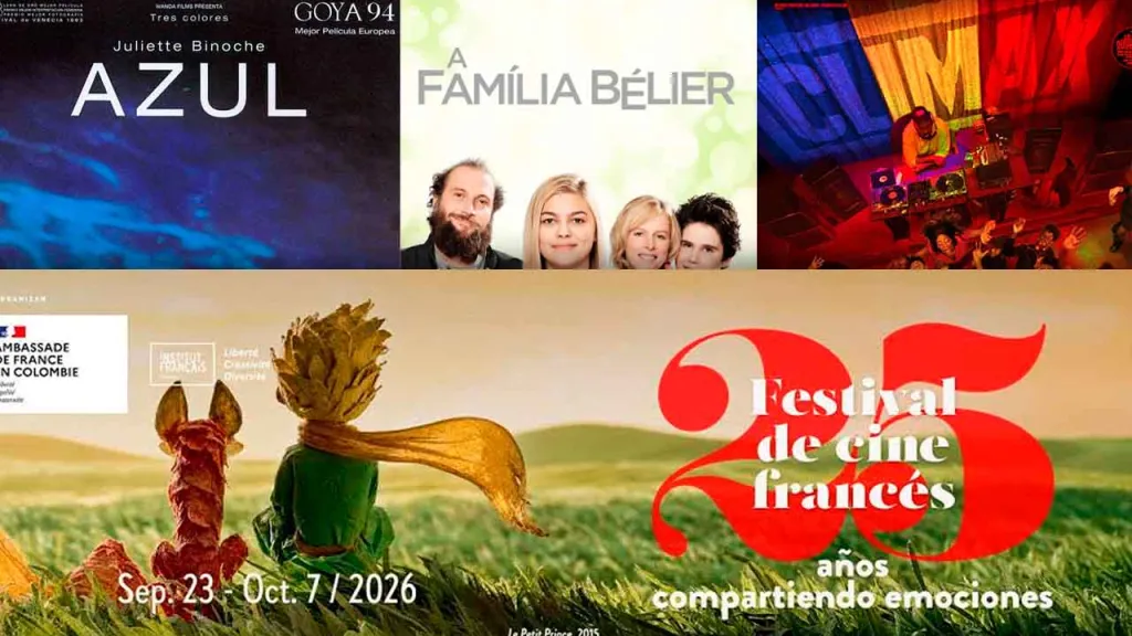 Conoce la programación del Festival de Cine Francés