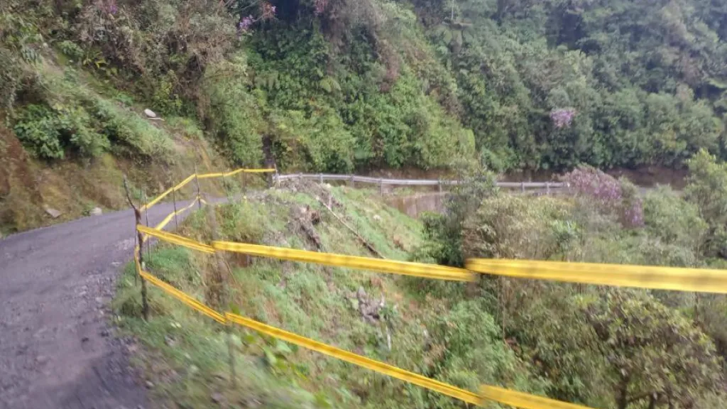 Vía Panamericana: Cierran corredor alterno en Rosas, Cauca
