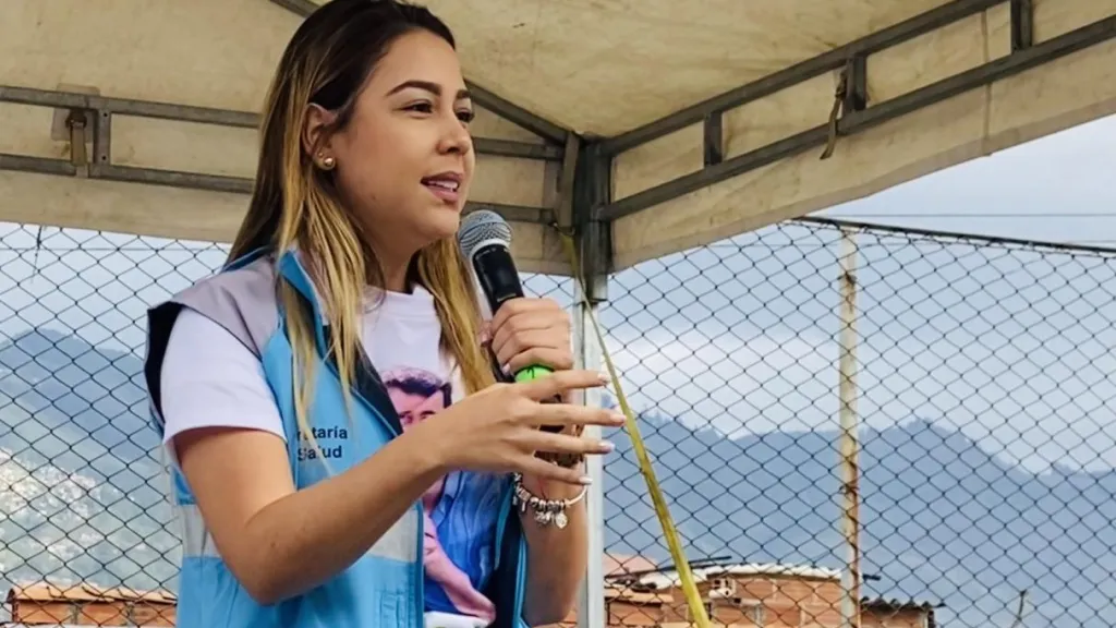 Alcaldesa encargada de Medellín: Jennifer Andree Uribe 