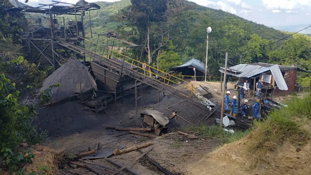 Explosión en mina de carbón 
