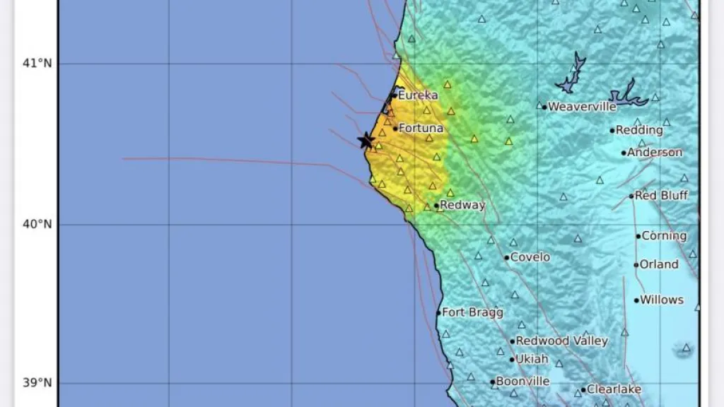 Sismo de magnitud 6,4 sacude el norte de California