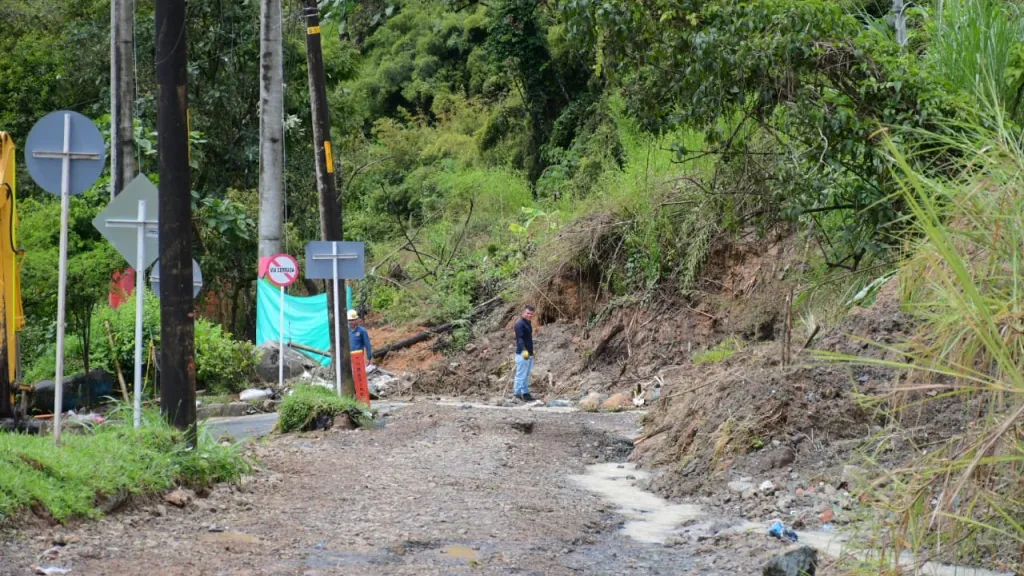 Temporada de lluvias: deslizamientos e inundaciones en Risaralda y Quindío