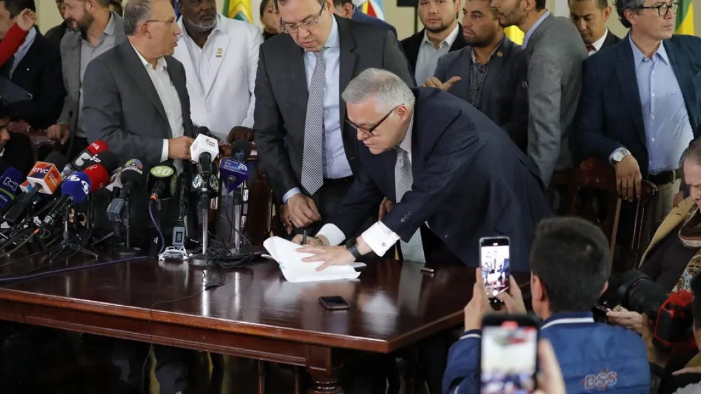Proyecto de ley de sometimiento a la justicia 
