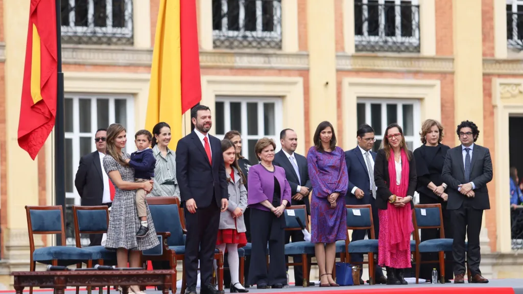 Carlos Fernando Galán posesión alcalde de Bogotá 2024-2027
