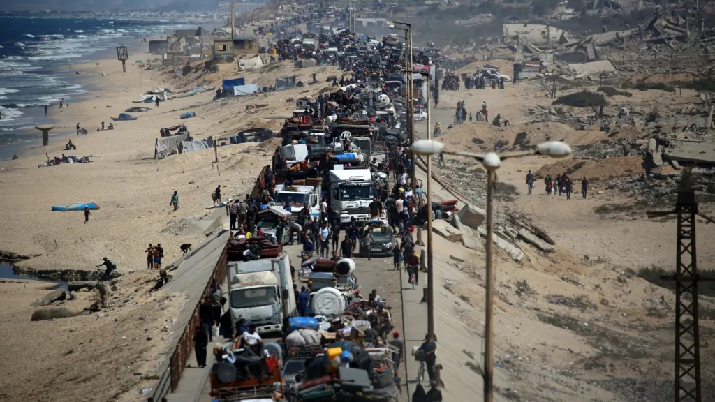 Palestinos no pueden huir ante la ofensiva israelí en Gaza