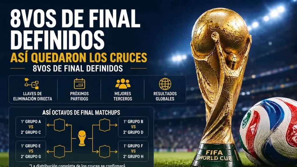 octavos de final mundial 2026