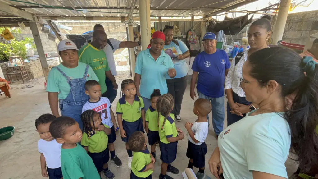 Huertas escolares en San Andrés
